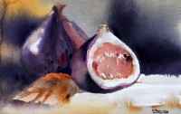 Hamir Soomro, 7 x 11 Inch, Watercolor On Paper, Still life Painting, AC-HSO-006